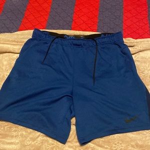 Nike Blue Dri Fit Shorts